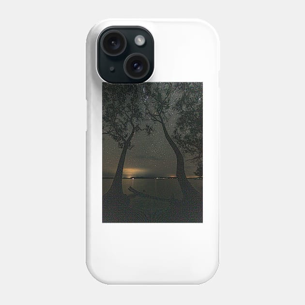 Lakeside Nightime Phone Case by Geoff79