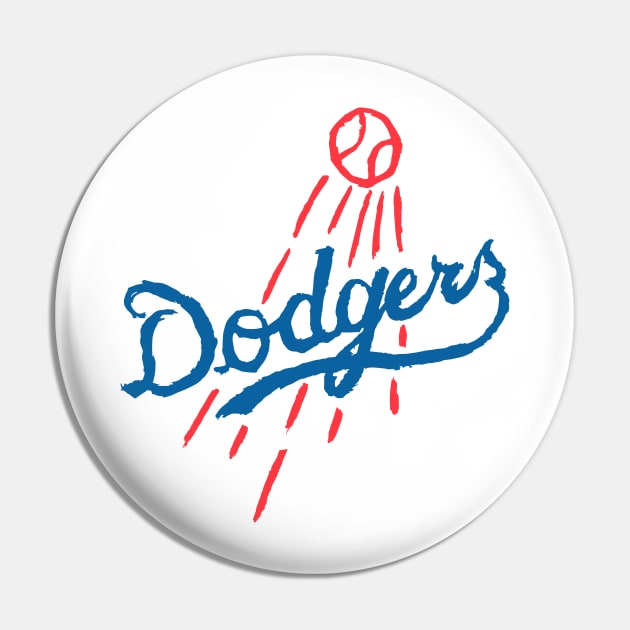 Los Angeles Dodgeeeers Pin by Very Simple Graph