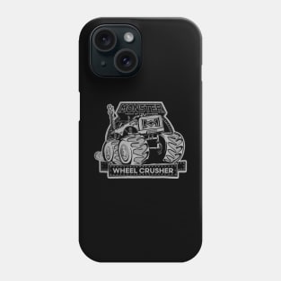 Monster Truck Wheel Crusher Phone Case