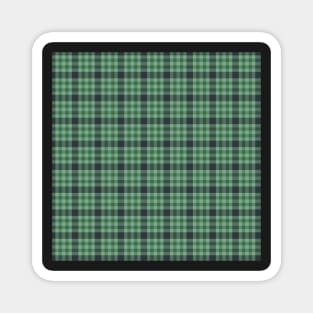 Plaid   by Suzy Hager,              Ryan Collection,     Shades of Green Magnet