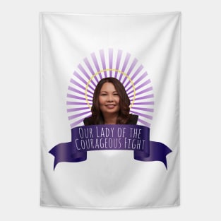 Our Lady of the Courageous Fight, Senator Tammy Duckworth Tapestry