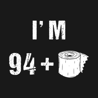 95 Birthday Quarantine Toilet Paper Gift T-Shirt