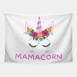 Mamacorn funny mama unicorn Tapestry