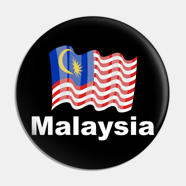 Malaysia Flag Pin by ahmadzakiramadhan