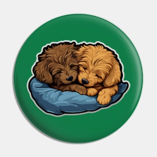 Snooze and Snuggles Pin