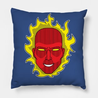 Human Fire Pillow