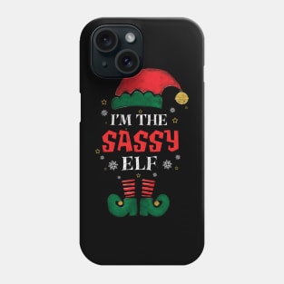 I'm The Sassy Elf Phone Case
