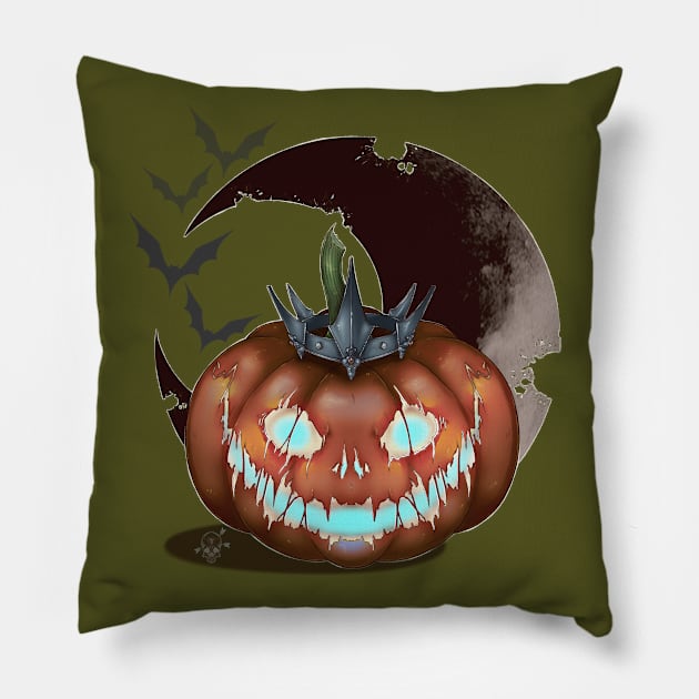 Pumpkin King Pillow by Monstrous1