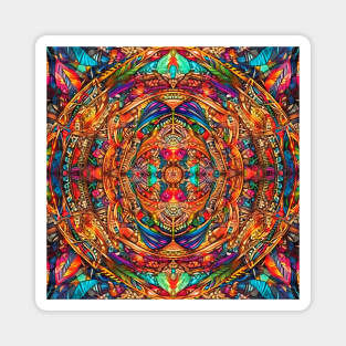 Kaleidoscope Artwork #1 Magnet