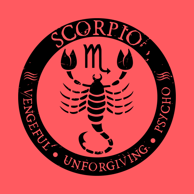 Savage Scorpio Zodiac Antisocial Astrology by atomguy