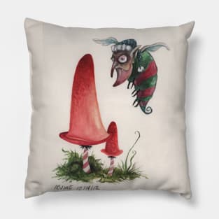 Hum Bug Christmas Pillow