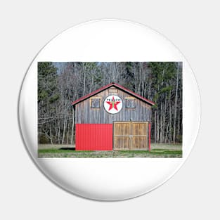 Old Rustic Wooden Barn Pin