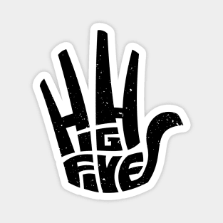 High five Magnet