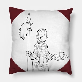 The Dead Queen Detectives - Boudicca Pillow