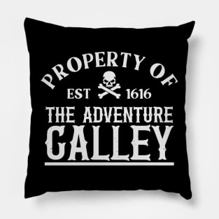 Property of Adventure Galley Pillow