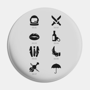 The Umbrella Icons Pin