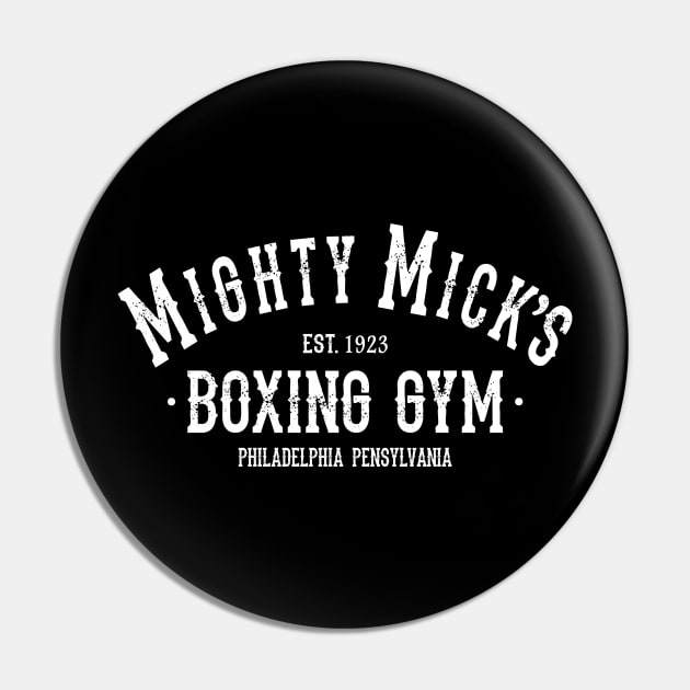 Mod.4 Mighty Mick's Boxing Club Philadelphia Pin by parashop