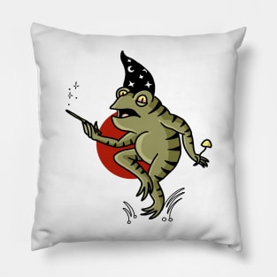 Wizard frog Pillow