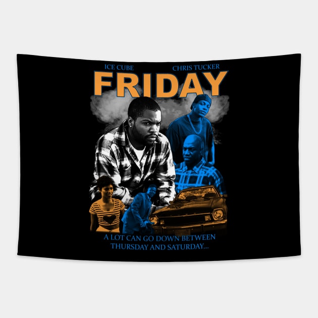 Friday - The Movie Tapestry by WithinSanityClothing