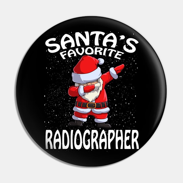 Santas Favorite Radiographer Christmas Pin by intelus