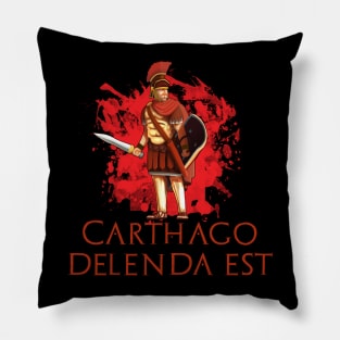 Carthago Delenda Est Pillow