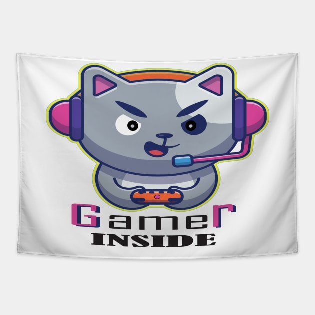 Best Gaming Headsets: Unleashing the Gamer Inside with Style Tapestry by Mirak-store 