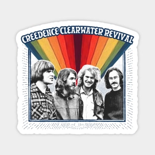 Creedence Clearwater Revival /\/ Original Vintage Style Fan Artwork Magnet