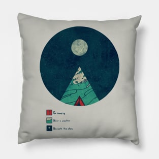 Charting an Adventure Pillow