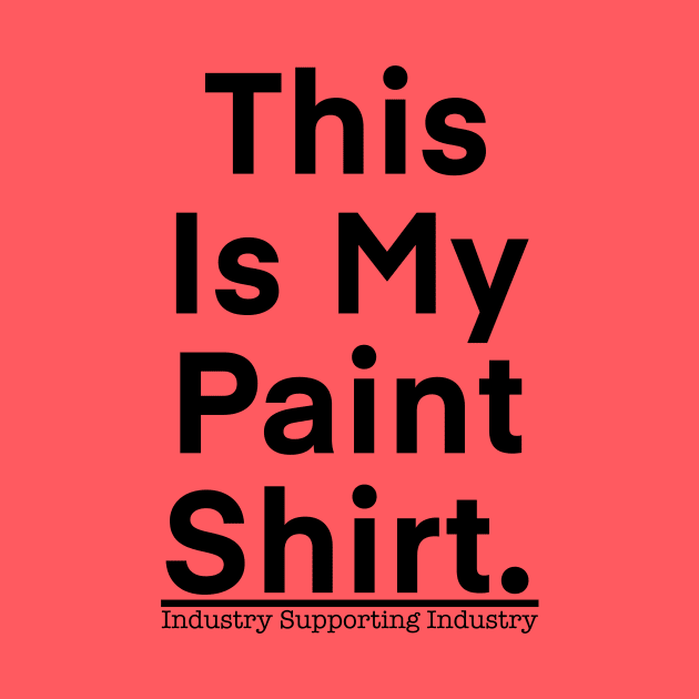 paint shirt (front and back design) by isi group