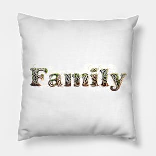 Family Tree Roots Pillow