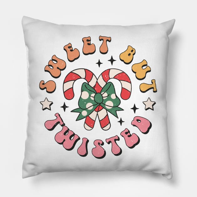 Sweet but twisted Pillow by NotUrOrdinaryDesign