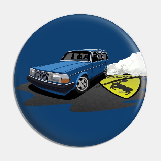 Drift Brick Pin by AutomotiveArt