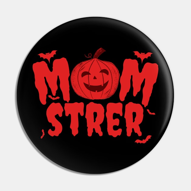 MomSter Halloween Pin by DMS DESIGN