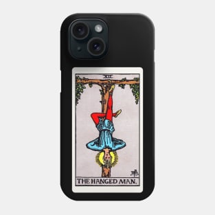 Card #12 - The Hanged Man - Rider Waite Smith Tarot Phone Case