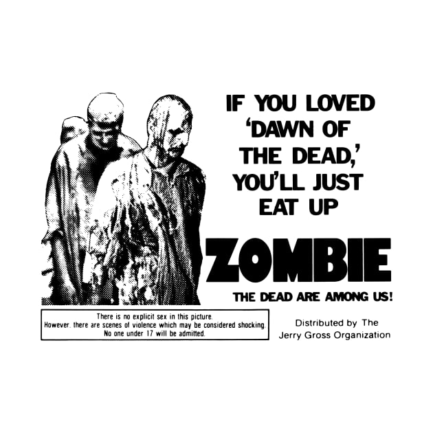 Zombie (black) by The Video Basement