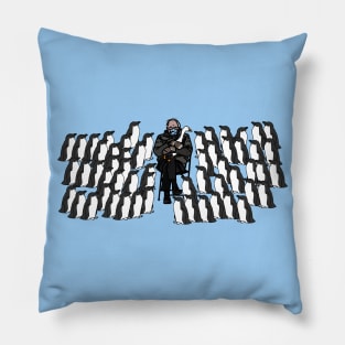 Bernie Sanders plays Goose Game in Penguin Waddle Pillow