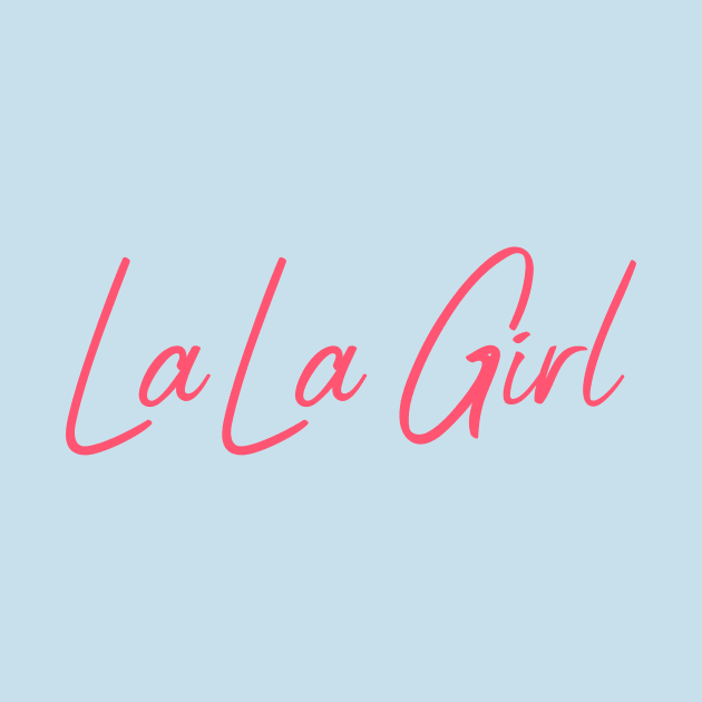 lala girl fuschia design by Preston James Designs