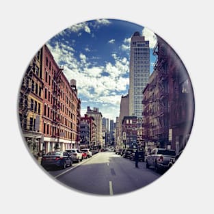 Lafayette Street Manhattan New York City Pin