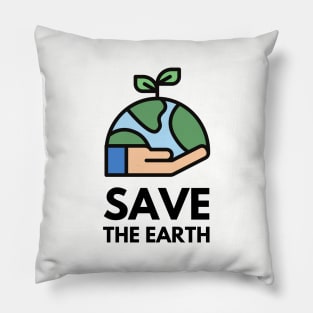 Turn off the lights and celebrate Earth hour Pillow