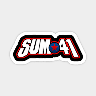sum 41 logo Magnet
