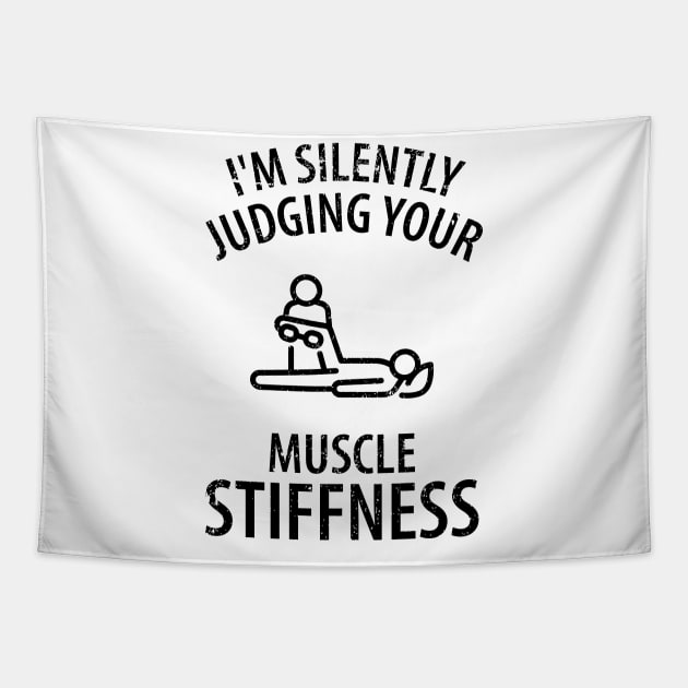 physiotherapist physical therapy gift saying funny Tapestry by Johnny_Sk3tch