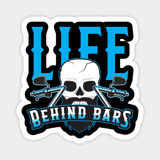 Life Behind Bars Magnet by Dimmo