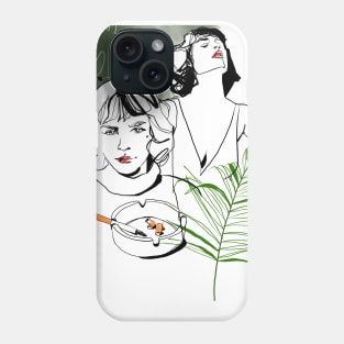 Palm Girl Phone Case