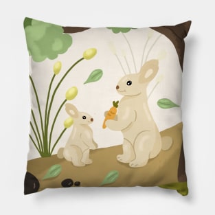 Funny Rabbit Pillow