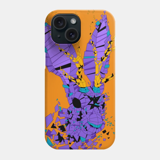 Purple Jackalope Phone Case by jzanderk