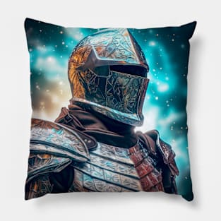 Armor Warrior Fantastic Cosmic Magical Pillow