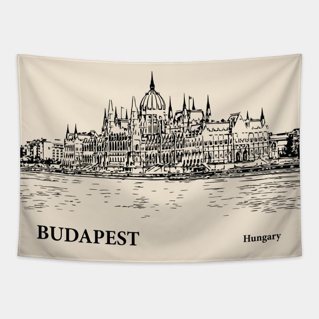 Budapest - Hungary Tapestry by Lakeric