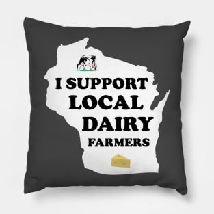 I Support Local Farmers Pillow