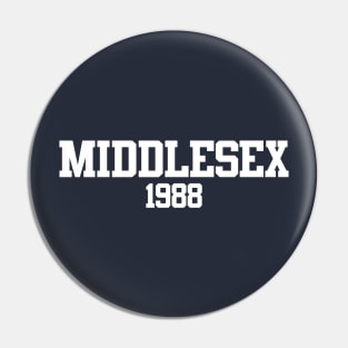 Middlesex 1988 Pin