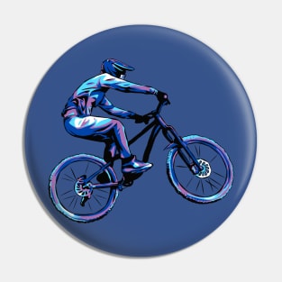 BMX Biker Jump Pin